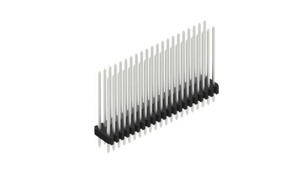 Fischer Elektronik Stiftleiste (Standard) Anzahl Reihen: 2 10061532 10 St.-0