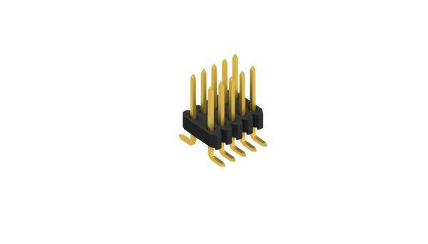 Fischer Elektronik Stiftleiste (Standard) Anzahl Reihen: 2 10061924 10 St.-0