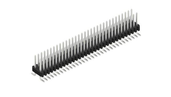 Fischer Elektronik Stiftleiste (Standard) Anzahl Reihen: 2 SLVW2SMD04864Z 10 St.-0