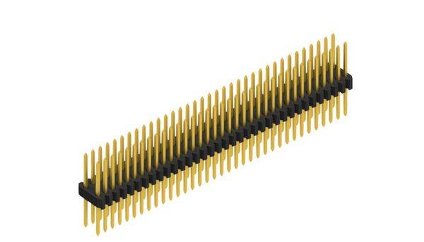 Fischer Elektronik Stiftleiste (Standard) Anzahl Reihen: 2 10061631 10 St.-0