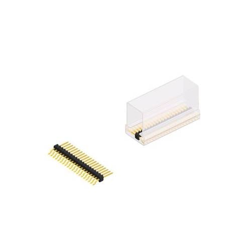 Fischer Elektronik Stiftleiste (Standard) Anzahl Reihen: 1 SLVW3SMD04820GSM 10 St.