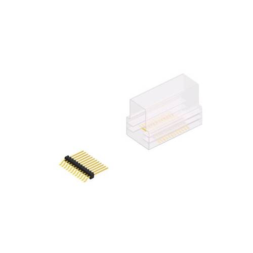 Thumbnail - Fischer Elektronik Stiftleiste (Standard) Anzahl Reihen: 1 SLVW3SMD07312GSM 10 St.