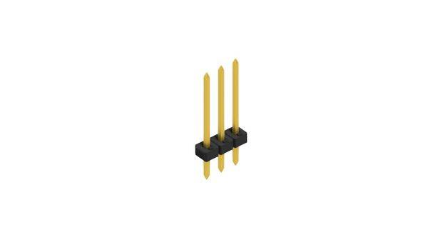 Fischer Elektronik Stiftleiste (Standard) Anzahl Reihen: 1 10062207 10 St.-0