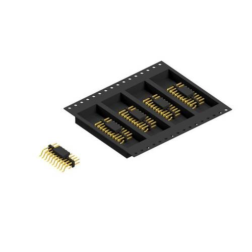 Fischer Elektronik Stiftleiste (Standard) Anzahl Reihen: 2 SLY10SMD04020GBTR 700 St.