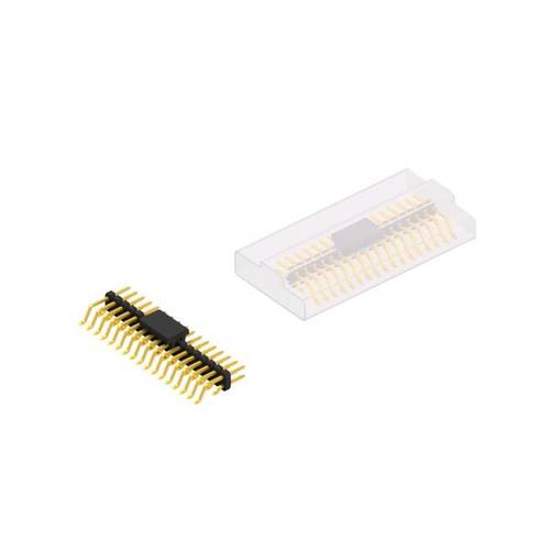 Fischer Elektronik Stiftleiste (Standard) Anzahl Reihen: 2 SLY10SMD04034GBSM 10 St.