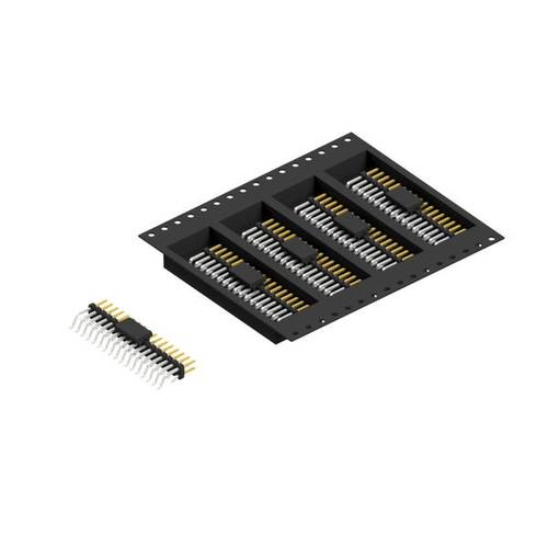 Fischer Elektronik Stiftleiste (Standard) Anzahl Reihen: 2 SLY10SMD04034SBTR 700 St.