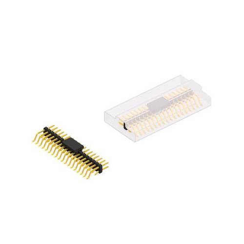 Fischer Elektronik Stiftleiste (Standard) Anzahl Reihen: 2 SLY10SMD04036GBSM 10 St.