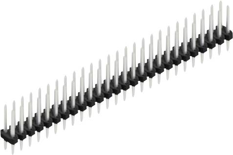 Fischer Elektronik Stiftleiste (Standard) Anzahl Reihen: 2 SLY210452Z 10 St.-0