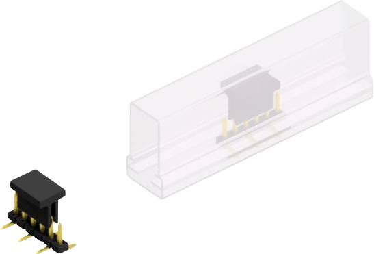 Fischer Elektronik Stiftleiste (Standard) Anzahl Reihen: 1 10063259 10 St.