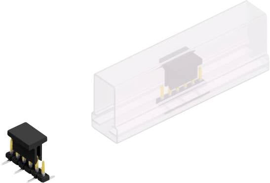 Fischer Elektronik Stiftleiste (Standard) Anzahl Reihen: 1 10063262 10 St.