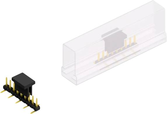 Fischer Elektronik Stiftleiste (Standard) Anzahl Reihen: 1 SLY7SMD0369GBSM 10 St.