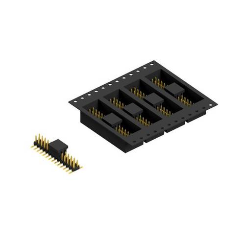 Fischer Elektronik Stiftleiste (Standard) Anzahl Reihen: 2 SLY8SMD03628GBTR 650 St.