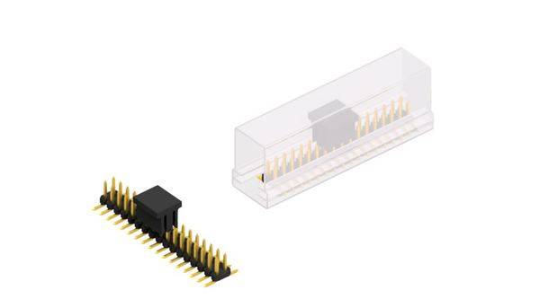 Fischer Elektronik Stiftleiste (Standard) Anzahl Reihen: 2 10063530 10 St.