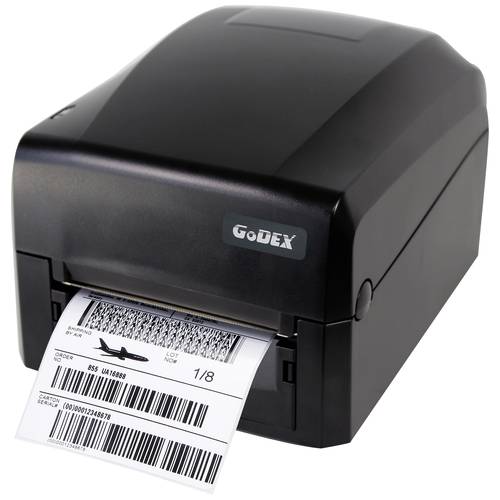 Godex GE330 Etikettendrucker Thermodirekt, Thermotransfer 300 x 300 dpi Etikettenbreite (max.): 110 mm USB, RS-232, LAN