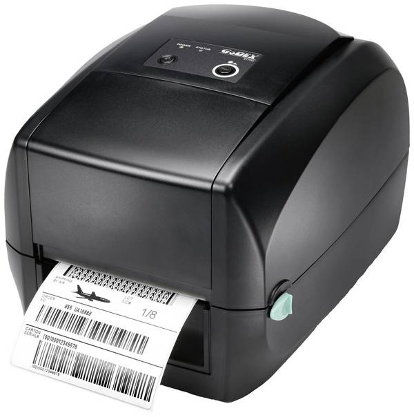 Godex RT730 Etikettendrucker Thermodirekt, Thermotransfer 300 x 300 dpi Etikettenbreite (max.): 105.7 mm USB, RS-232, LAN