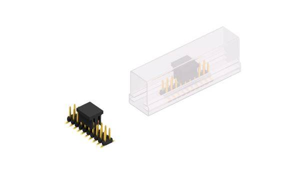 Fischer Elektronik Stiftleiste (Standard) Anzahl Reihen: 2 10063613 10 St.