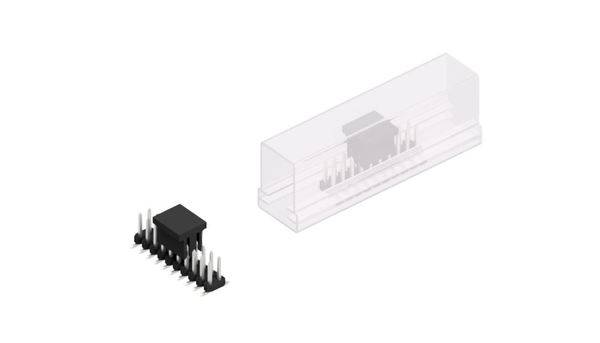 Fischer Elektronik Stiftleiste (Standard) Anzahl Reihen: 2 10063622 10 St.
