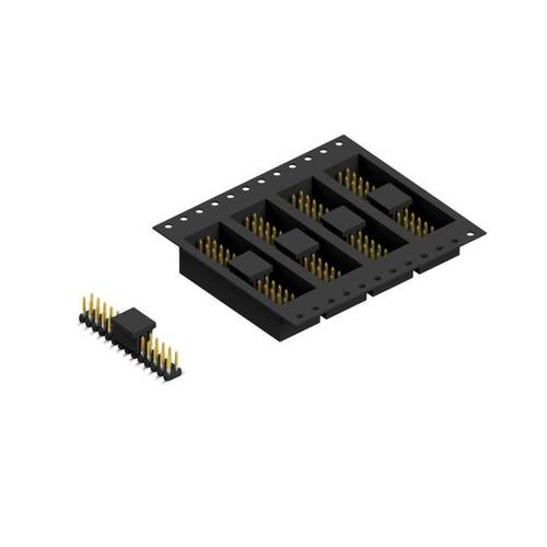 Thumbnail - Fischer Elektronik Stiftleiste (Standard) Anzahl Reihen: 2 SLY8SMD04528SBTR 650 St.