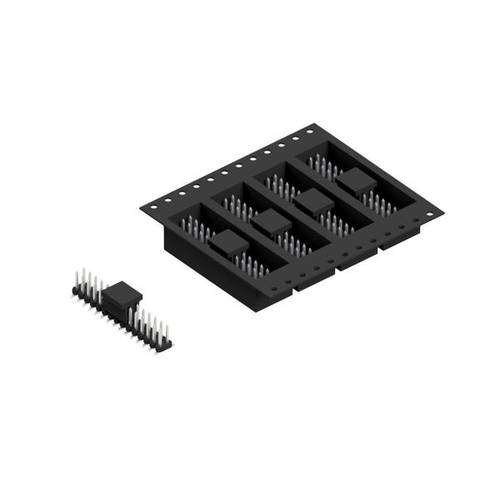 Fischer Elektronik Stiftleiste (Standard) Anzahl Reihen: 2 SLY8SMD04530ZBTR 650 St.