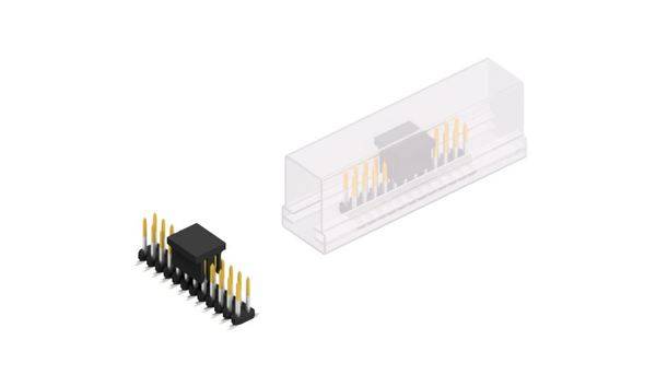 Fischer Elektronik Stiftleiste (Standard) Anzahl Reihen: 2 10063736 10 St.