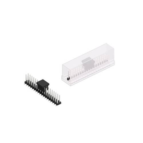 Thumbnail - Fischer Elektronik Stiftleiste (Standard) Anzahl Reihen: 2 SLY8SMD06236ZBSM 10 St.