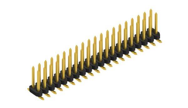 Fischer Elektronik Stiftleiste (Standard) Anzahl Reihen: 2 10063750 10 St.-0