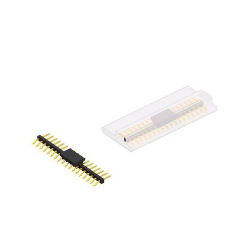 Fischer Elektronik Stiftleiste (Standard) Anzahl Reihen: 1 SLY9SMD04018GBSM 10 St.