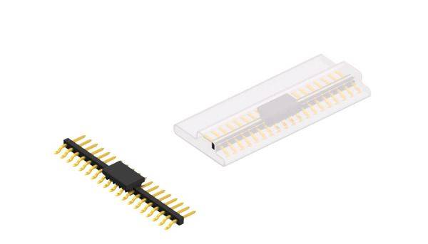 Fischer Elektronik Stiftleiste (Standard) Anzahl Reihen: 1 SLY9SMD04019GBSM 10 St.