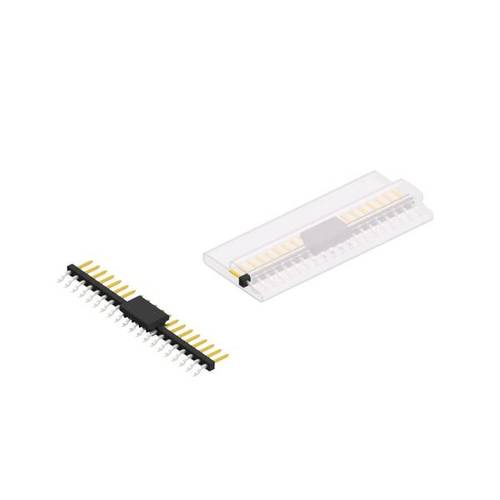 Fischer Elektronik Stiftleiste (Standard) Anzahl Reihen: 1 10063855 10 St.