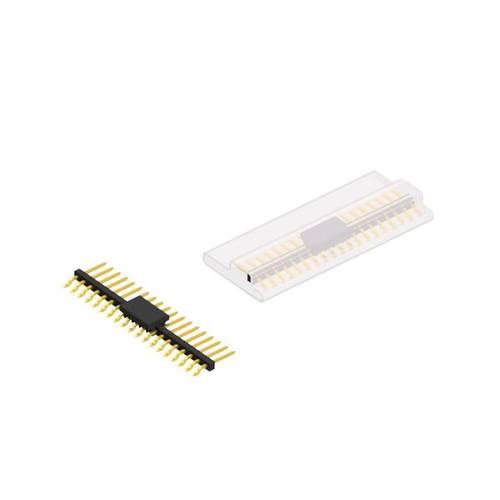 Fischer Elektronik Stiftleiste (Standard) Anzahl Reihen: 1 SLY9SMD05519GBSM 10 St.