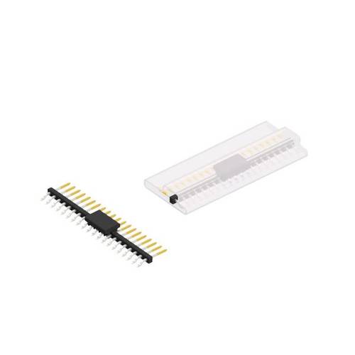 Fischer Elektronik Stiftleiste (Standard) Anzahl Reihen: 1 10063898 10 St.