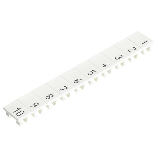 Wieland Electric 04.846.0553.0 Beschriftungsstreifen Weiß 25 St.