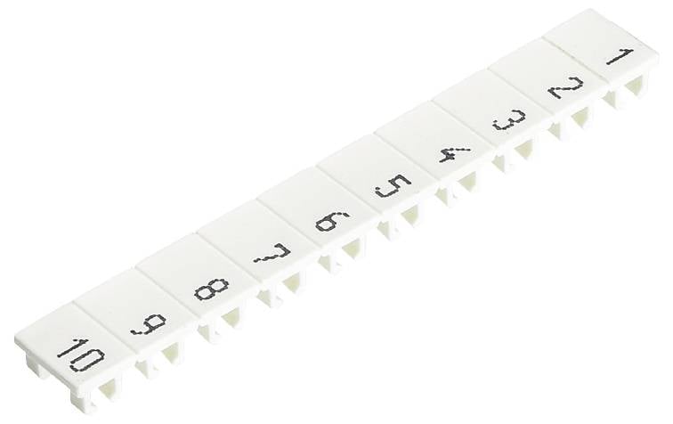 Wieland Electric 04.846.0853.0 Beschriftungsstreifen Weiß 25 St.