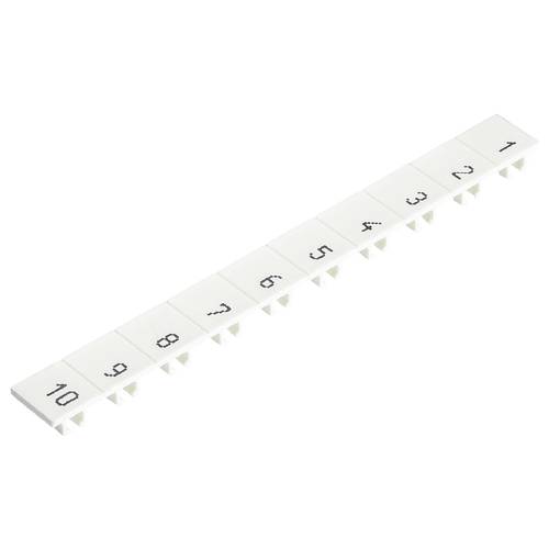 Wieland Electric 04.848.0153.0 Beschriftungsstreifen Weiß 25 St.