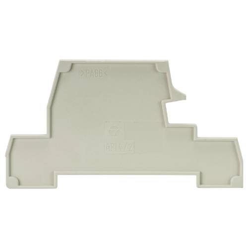 Wieland Electric 07.311.6555.0 Abschlussplatte Grau 10 St.