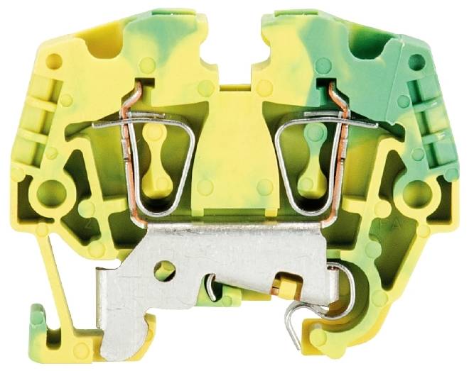 Wieland Electric 55.703.9053.0 Schutzleiterklemme Federzuganschluss Grün-Gelb 100 St.