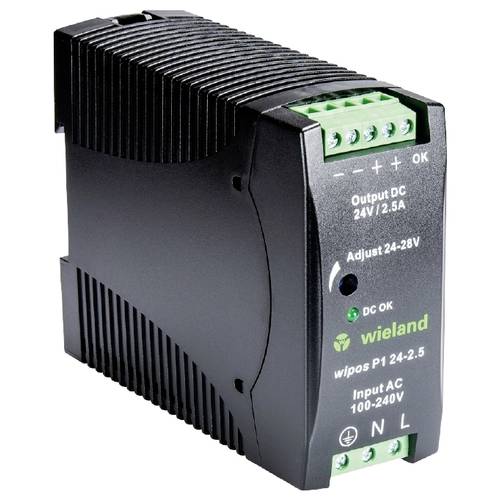 Wieland Electric 81.000.6120.0 Schaltnetzteil 24 V 2.5 A 60 W Inhalt 1 St.