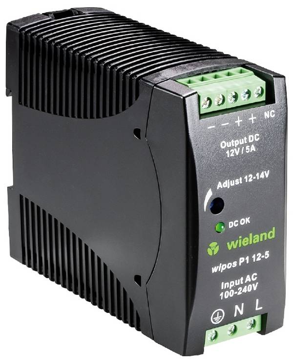 Wieland Electric 81.000.6132.0 Schaltnetzteil  12 V 5 A 60 W   Inhalt 1 St.