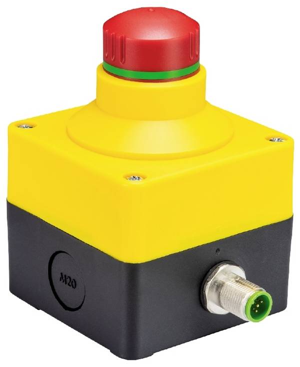 Wieland Electric SNH 2402 2 NC M12 Not-Aus-Taster    2 Öffner IP65 1 St.