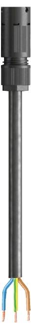 Wieland Electric 41.437.0534.1 Anschlussleitung Schwarz