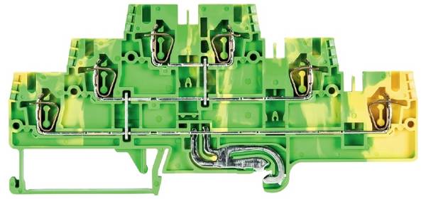 Wieland Electric 56.703.8855.0 Schutzleiterklemme Federzuganschluss Grün-Gelb 50 St.