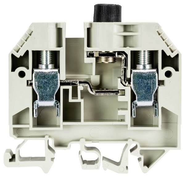 Wieland Electric 57.910.5055.0 Sicherungsklemme Schrauben Grau 50 St.