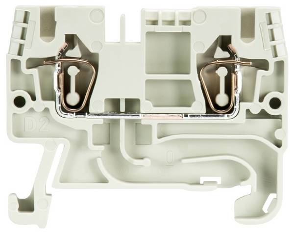 Wieland Electric 56.703.0055.0 Durchgangsklemme Federzuganschluss Grau 100 St.