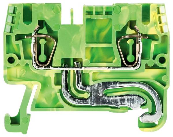 Wieland Electric 56.703.9055.0 Schutzleiterklemme Federzuganschluss Grün-Gelb 100 St.