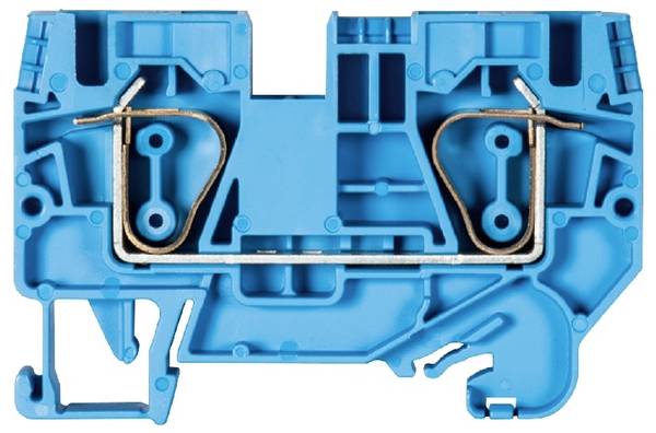 Wieland Electric 56.706.0055.6 Durchgangsklemme Federzuganschluss Blau 50 St.