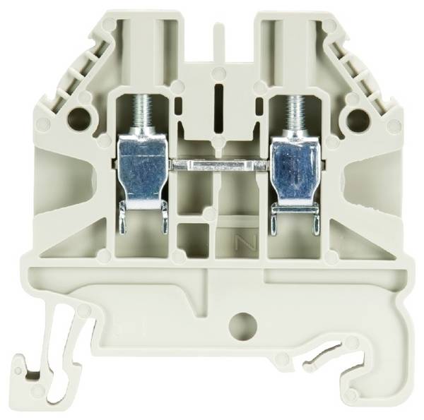Wieland Electric 58.503.0055.0 Durchgangsklemme Schrauben Grau 100 St.