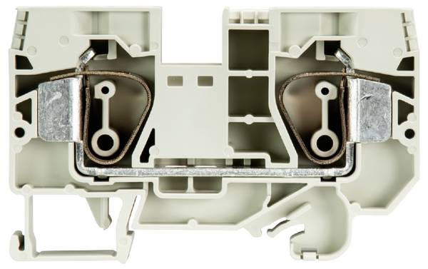 Wieland Electric 56.716.0055.0 Durchgangsklemme Federzuganschluss Grau 50 St.