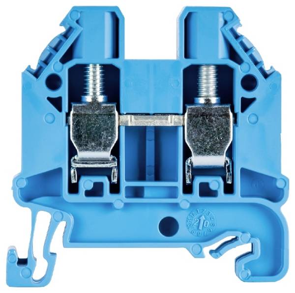 Wieland Electric 58.506.0055.6 Durchgangsklemme Schrauben Blau 100 St.