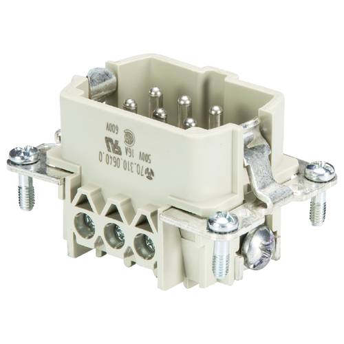 Wieland Electric 70.310.0602.0 Steckereinsatz Gesamtpolzahl 6 10 St.