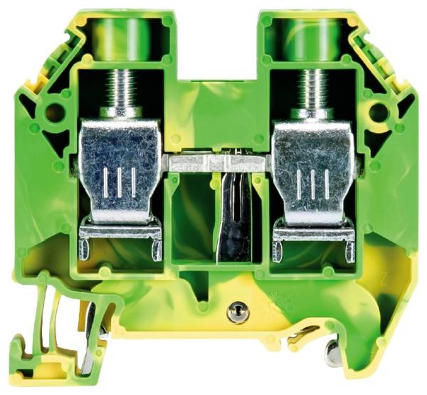 Wieland Electric 58.516.9055.0 Schutzleiterklemme Schrauben Grün-Gelb 50 St.